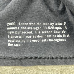 Vintage Nike Lance Armstrong Men’s Shirt Size L Stamp Yellow Band 2000 10/2 Tag