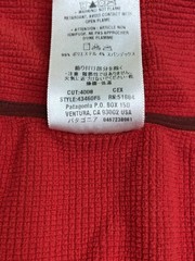 Patagonia Capilene 4 Zip-Neck Mens XL Red Performance Base Layer Shirt Top Hike