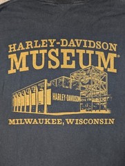 Harley Davidson Museum T-shirt Black 2XL 110 Years of Freedom Milwaukee, WI