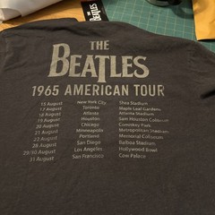 Extra large NWT The Beatles Rubber Soul men’s band graphic tee stretch Official