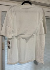 B.U.M. Equipment Men’s Crew Neck Size Large Color White
