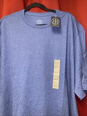 3XLT Sleeve Chalk Violet Tee St John’s Bay Blue