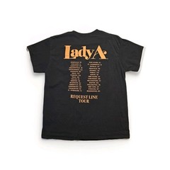 Lady Antebellum Black 2023 Country Music Request Line Tour Merch Large T-Shirt
