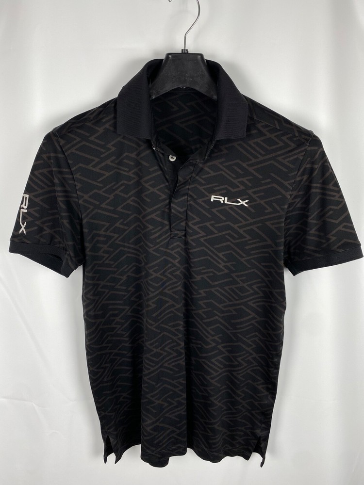 RLX Ralph Lauren Sport Men Polo Tee Polyamide size S