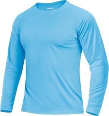 Men’s Rash Guard Swim Shirt UPF 50+ Long Sleeve Quick Dry Lightweight