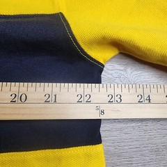 Nautica Marine Denim Co Original Yellow Long Sleeve Shirt Large