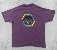 Vintage Cotton Deluxe Combed Mens XL Purple T Shirt Rocky Mountain Science Bowl