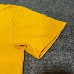 Volcom Shirt Mens Medium Yellow Cotton Tee Short Sleeve Stone Logo