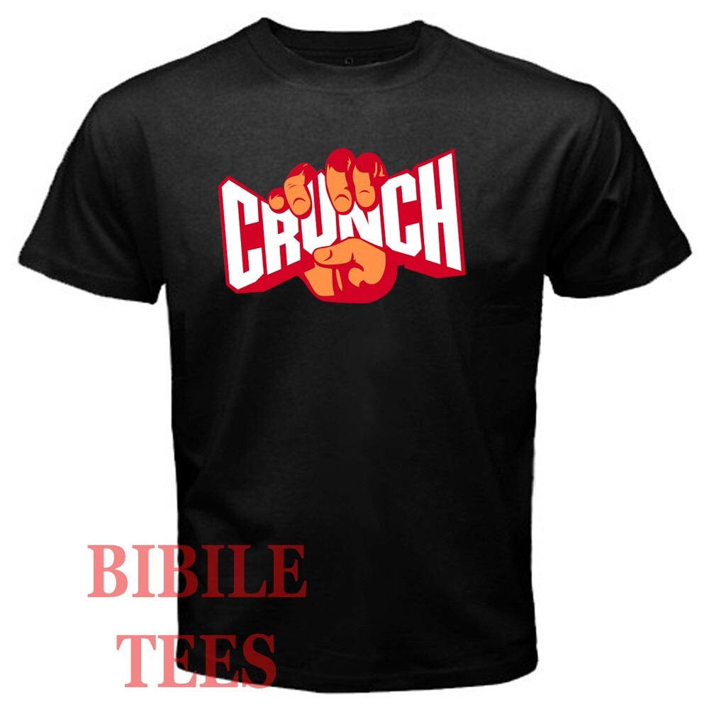 Crunch Fitness Gym Men’s Black Size S to 5XL