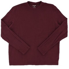 True Classic Men’s T-Shirt Waffle Collection Modal Tee, Crew Neck, Long Sleeve