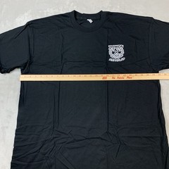 Dixxon Flannel Co Gray Sketchy Crest Sturgis T Shirt Mens 2XL Black Short Sleeve