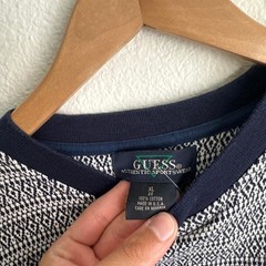 Vintage 90s guess jeans long sleeve embroidered shirt fits medium
