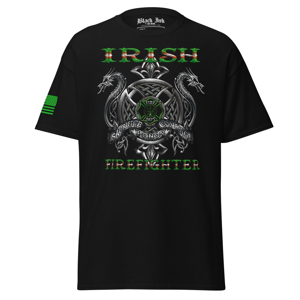 Irish Firefighter Made To Order Men’s Tee