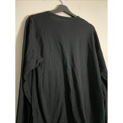 Karbon Mens Black 100% Merino Wool Long Sleeve Crew Neck Base Layer Shirt Size M