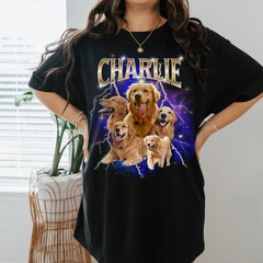 Custom Pet Personalized Comfort Tee Pet Lover Gift