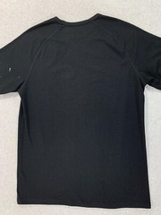 Bylt Premium Crew Poly/Cotton Blend Short Sleeve Tee Shirt (Men’s Medium) Black