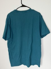 Eddie Bauer Men TL Teal V-Neck Short Sleeve T-Shirt