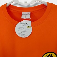 Dragon Ball Z Kame School Symbol T-Shirt Orange Gildan Heavy Cotton 5L Plus Size