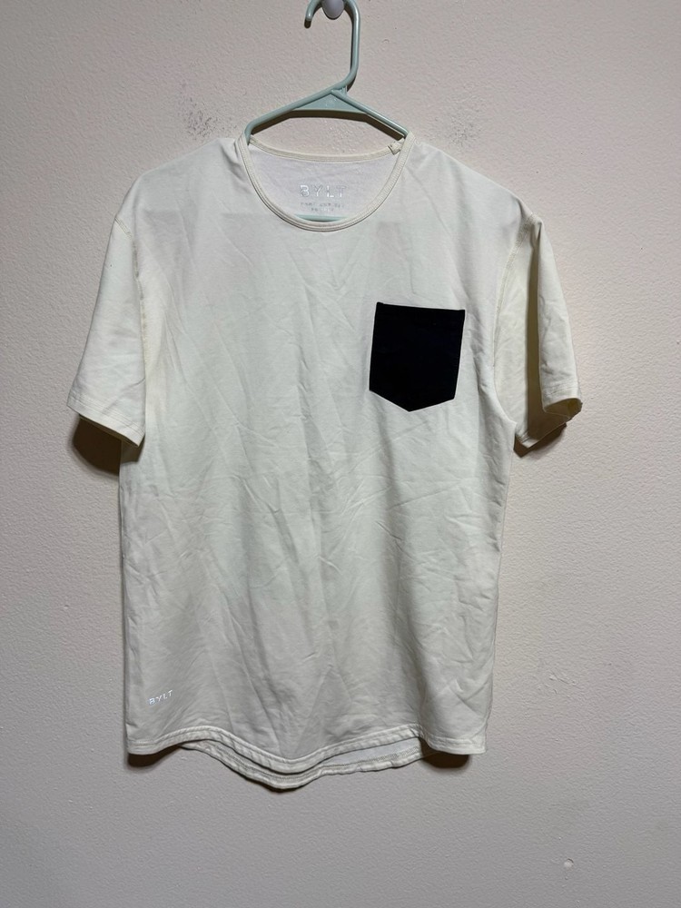 BYLT Basics Drop Cut Lux Short Sleeve Pocket T-Shirt
