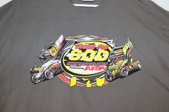 Engine Pro Sprints On Dirt Shirt Mens XL Brown Racing Graphic Tee ARP Speedway
