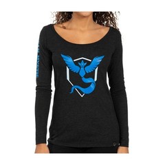Pokemon Center Pokemon GO Team Mystic Scoop Neck T-Shirt