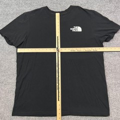 The North Face Shirt Mens XL Black Never Stop Exploring Logo Back Graphic Tee
