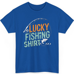 This Is My Lucky Fishing Fisherman’s Favorite Artwork T-Shirt