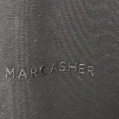 NWT Marc Asher Men’s Shirt Small Black Blue Short Sleeve Zipper