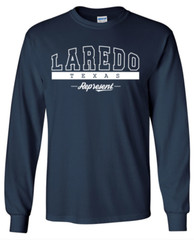 Laredo Texas State T-Shirt Long Sleeve Graphic Tees Unisex Apparel