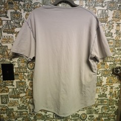 BYLT Men’s Drop Cut Lux SS T-Shirt Size XL Gray (Minor Stains) Basics Shirt