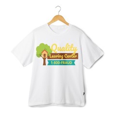 Quality Learning Center Graphic T Shirt Funny Parody Design Unisex Tee