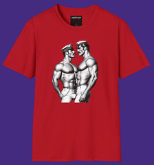Gay Tees LGBT Pride Tom Of Finland Beefcake Hunk Southern Decadence Equality Tee