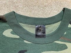 Vintage Woodland Camo XL T Shirt Mens 90s Single Stitch Army Made In USA