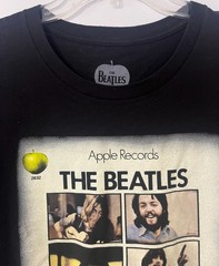The Beatles 2009 Apple Corps T Shirt XL Black Long And Winding Road Retro Y2K