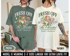 Floral Bachelorette Party Shirt Farmers Market Bridal Shower Tee