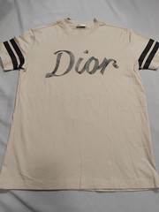 DIOR 47 Men’s Designer 100% Cotton Pullover Tshirt Top, Made in Italy, Size S