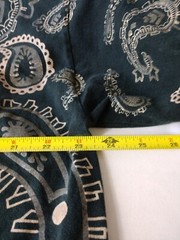 Deluxe By LG Men’s XL Paisley Pattern AOP Cotton T Shirt