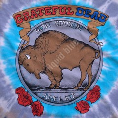 GRATEFUL DEAD-BUFFALO NICKEL-1992-2 SDD TIE DYE T-SHIRT S-M-L-XL,2X Garcia,Lesh