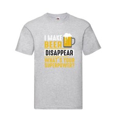 Beer Super Power What’s Yours Novelty T Shirt Various Colours And Sizes