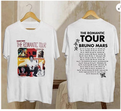 B-Mars The Romantic Tour 2026 T-Shirt – Unisex Music Fans – Two Sided Retro