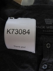 Mack Weldon Shirt Men XL Gray Henley Pullover Minimalist Casual Pima Cotton