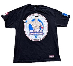 WWE Authentic John Cena Hustle Loyalty Respect Never Give Up Men Unisex XL