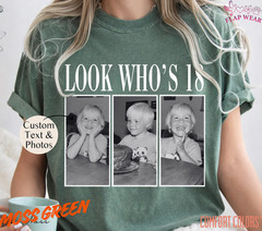 Unisex Photo Text Personalized T-Shirt ,Mens T shirt,Women T shirt,Vintage Gift