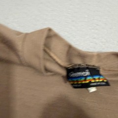 Vintage Kenyon Strata Thermal Shirt Mens Medium Brown Long Sleeve Base Layer USA