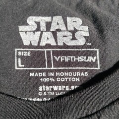 STAR WARS T Shirt Darth Vader Mask Adult Large Fifth Sun Luke I Am Your Father