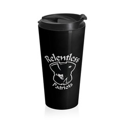 In God We Trust…Guns Are Just Backup – Stainless Steel Travel Mug