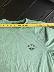 Dockers Large Men’s Short Sleeve T-shirt Cotton Green