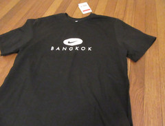 Nike Bangkok T-Shirt Tee Size Large Black Bangkok Thailand Brand New With Tags