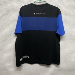 NWOT Puma BMW Motorsport SDS Black/Blue Logo Short Sleeve T-Shirt Men XL