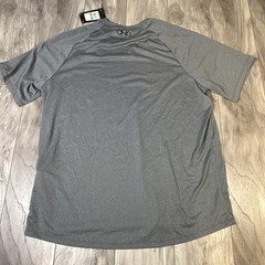 Under Armour 1326413 Men’s UA Tech 2.0 Training T-Shirt, Academy/Steel, Medium